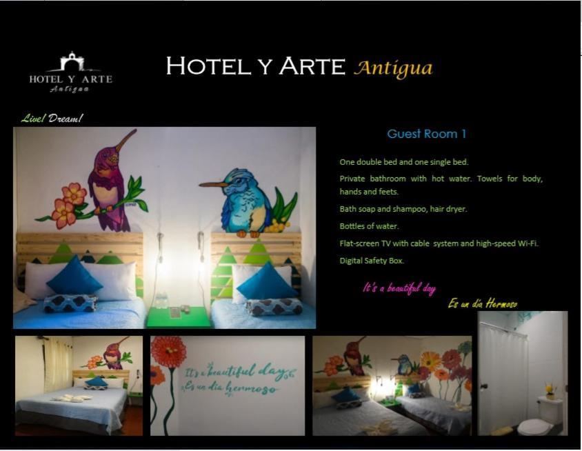 Hotel Y Arte Norte 危地马拉安地瓜 外观 照片