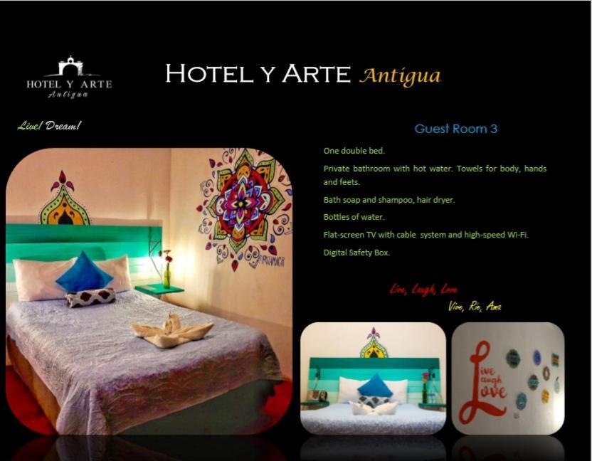 Hotel Y Arte Norte 危地马拉安地瓜 外观 照片