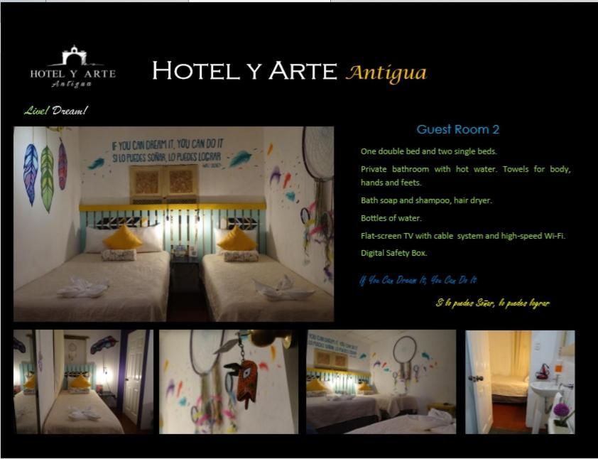 Hotel Y Arte Norte 危地马拉安地瓜 外观 照片