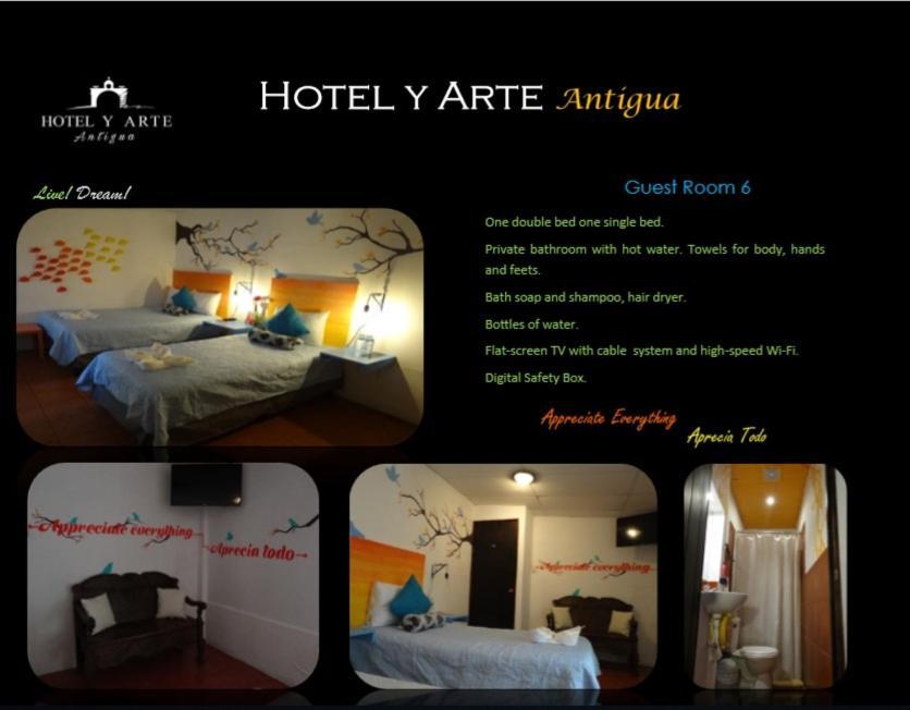 Hotel Y Arte Norte 危地马拉安地瓜 外观 照片